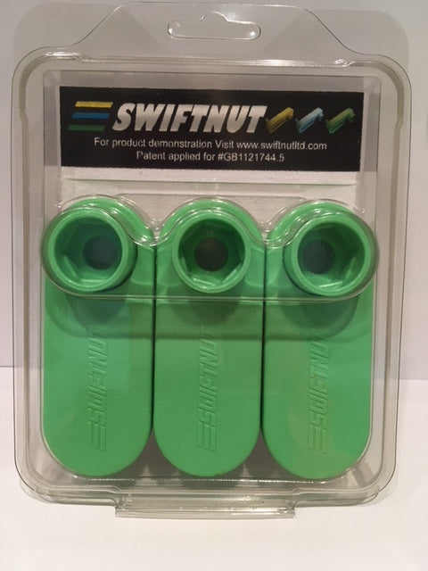 SWIFTNUT Nut-Runners, Pack of 3 - for 10mm (M10) Nuts