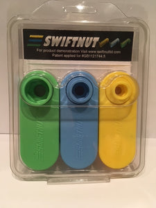 SWIFTNUT Nut-Runners Metric Mixed Pack of 3 - for 6mm, 8mm and 10mm Nuts